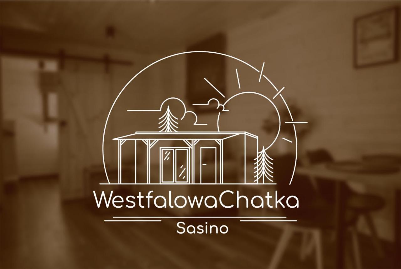 Westfalowachatka Domek Z Jacuzzi Sasino Exteriér fotografie
